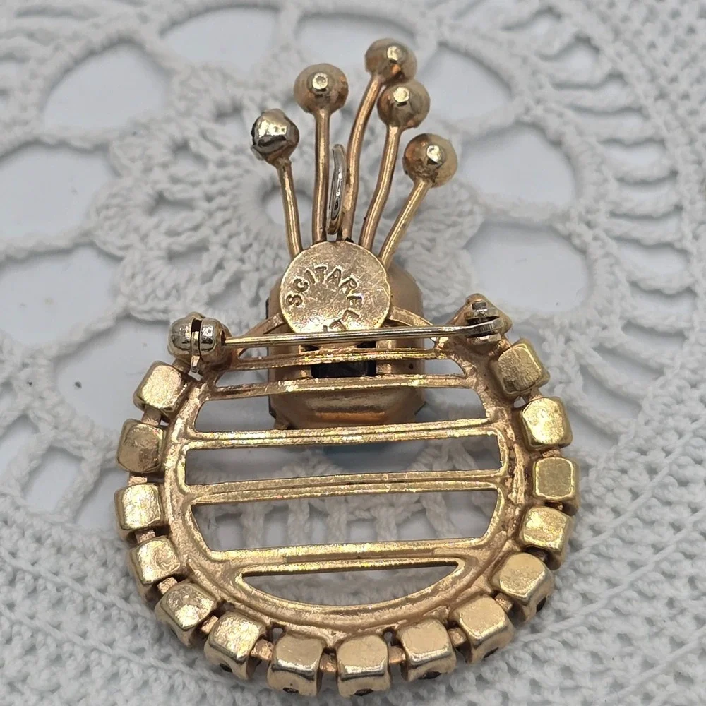 Scitarelli rhinestone gold